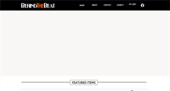 Desktop Screenshot of behindthebeatapparel.com